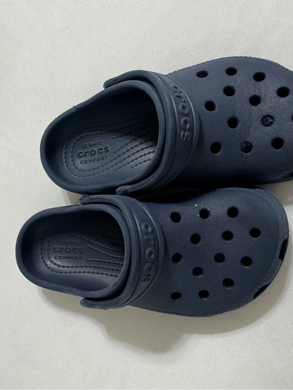 Kids Navy Clog Shoes - Comfortable Slip-On Sandals | 10C
